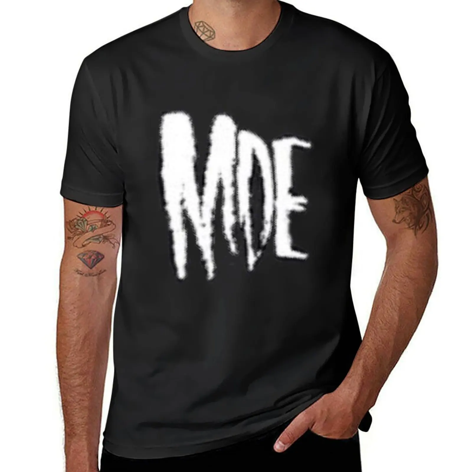 Million dollar extreme MDE ruff text design T-Shirt tops new edition summer tops quick-drying plain t shirts men