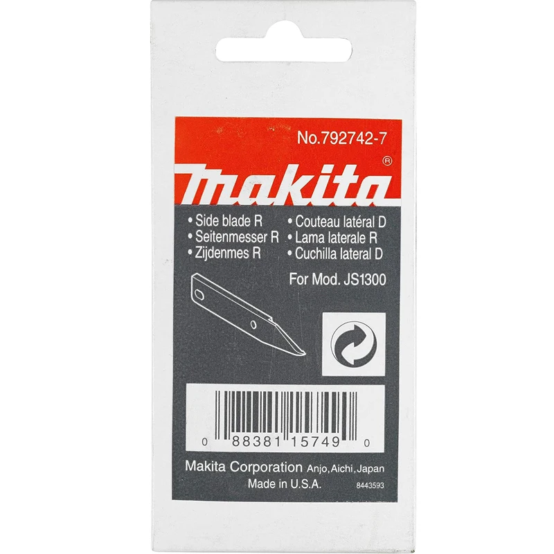 Makita Cutting Blade Left/Right Sharp Wear Resistant Durable Convenient Use Easy Installation Cutting Tool Parts