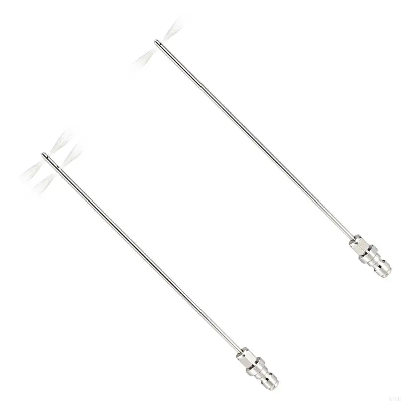 2PCS High Pressure Cleaning Needle Nozzle For Washing Machine Drum And Air Conditioner Effective Appliance Cleaning M4YD