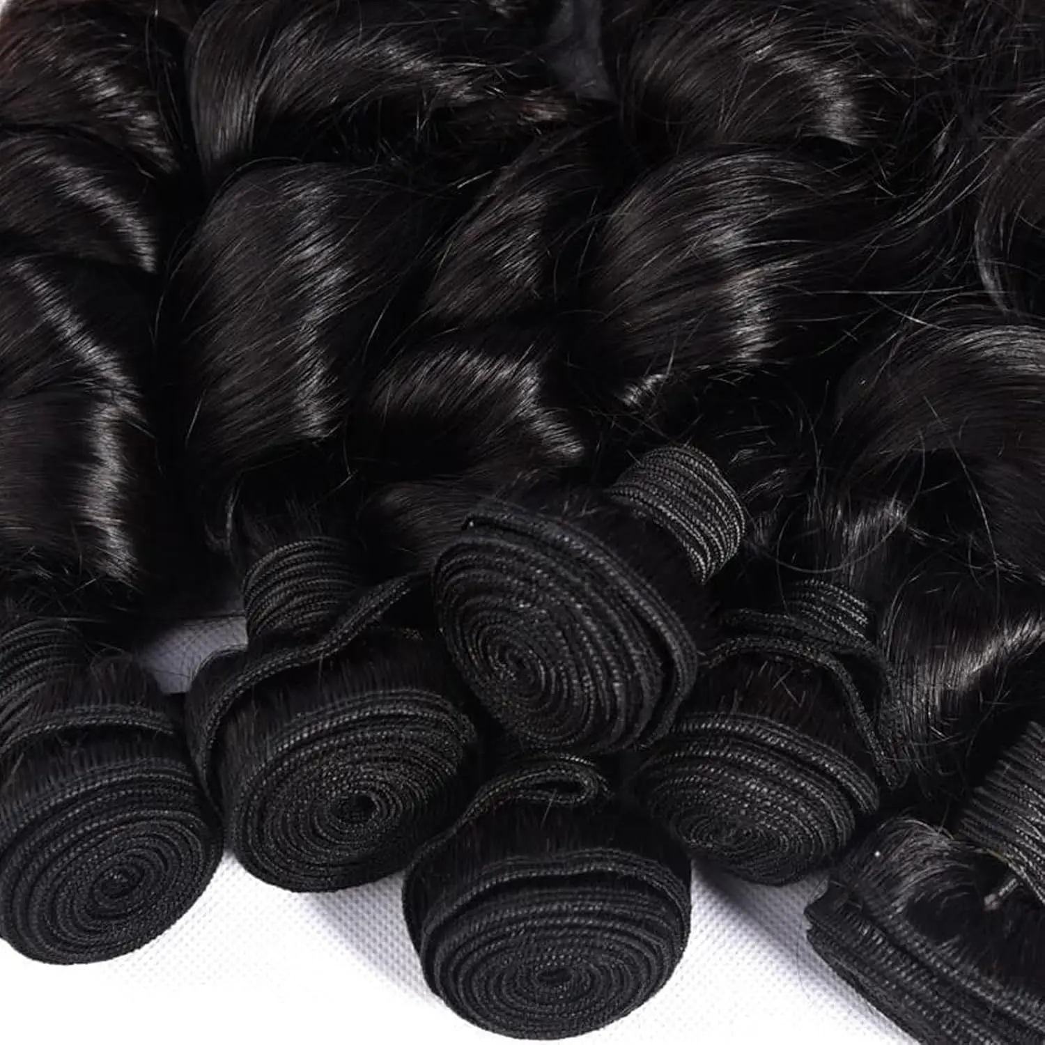 10A feixes de cabelo humano onda do corpo feixes de cabelo 18 20 22 polegadas 100% cabelo virgem brasileiro não processado