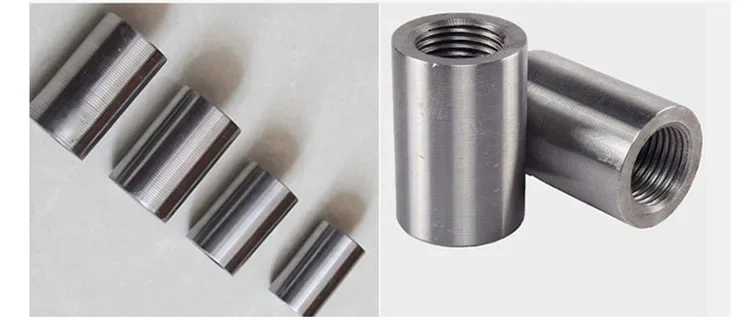 25mm straight threaded sleeve steel connecting sleeve Φ16/Φ18/Φ20/Φ25/Φ28/Φ32/Φ36/Φ40 national standard steel joint