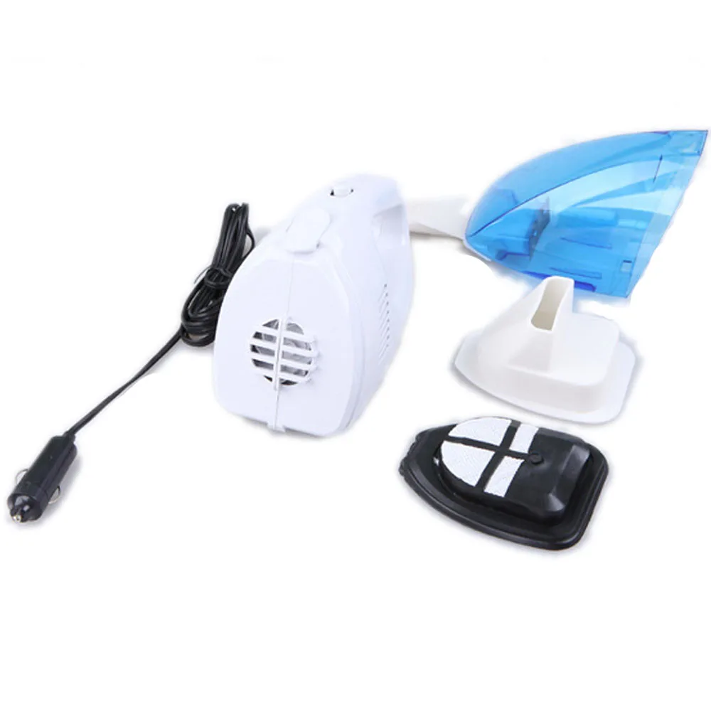 12V 60W Car Vacuum Cleaner: Portable Wet & Dry Handheld Mini Cleaner + Essential Accessories