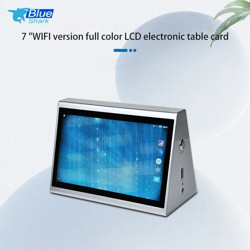 2026 High-End E-Ink Display Conference Table Card Ink Electronic Paperless Reusable Sign Eco-Friendly Government Voting Tool