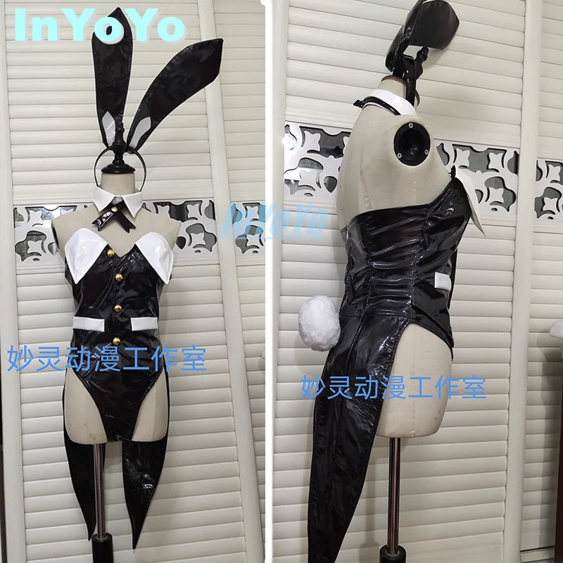 

InYoYo Marie Rose Cosplay Costume Dead or Alive Cos Bunny Rabbit Girl Swimsuit Jumpsuits Cosplay Halloween Party Outfit Women