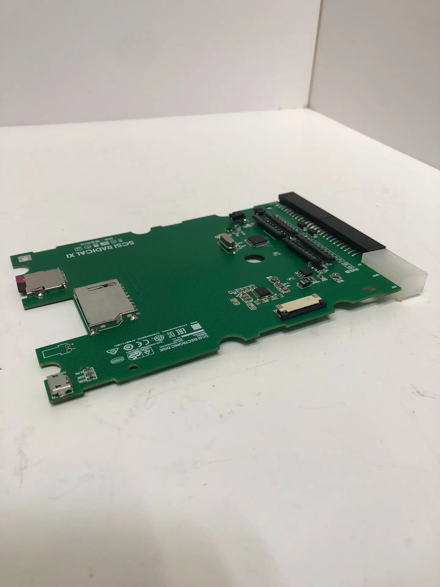 Macintosh SCSI Hard Drive PCB Replacement Board – USB Image File Access & Motor Drive Support for Data Recovery Game PCB