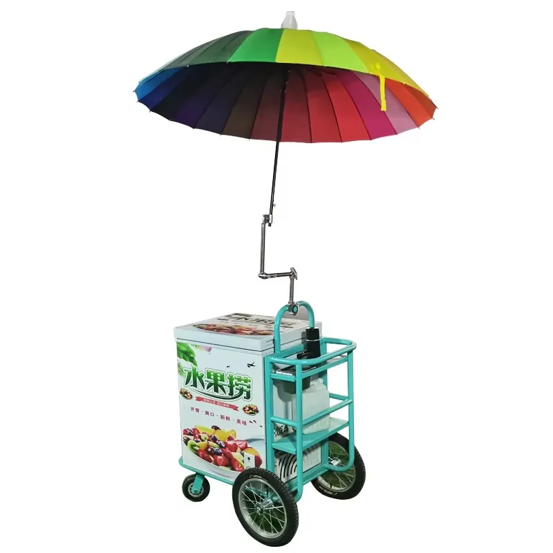 Commercial Street Display Stand Juice Cart Stall Car Commercial Street Square Dining Car