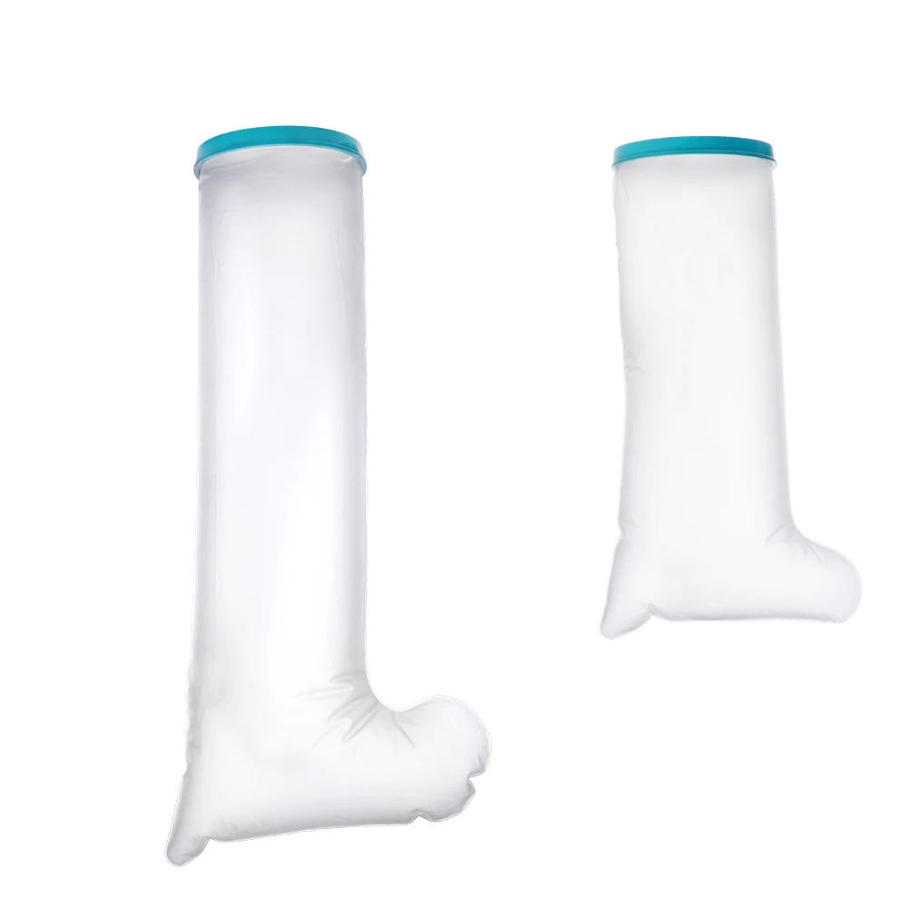 

Bath Leg Cover 104cm PP Silicone PVC Water Resistant Shower Leg Cover for Adult Shower Leg Cover Reusable Bath Leg Cover