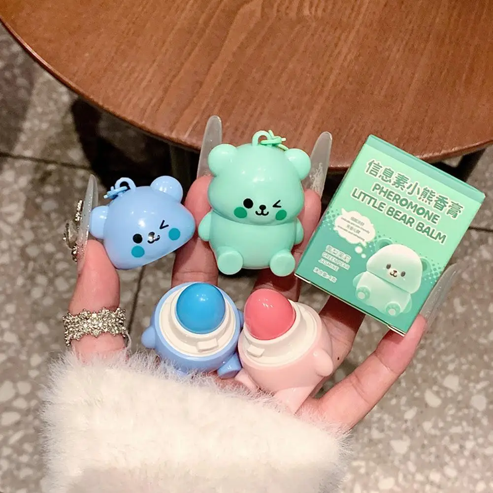 3 flavors Woman Body Pheromone Perfume Solid Balm Long Fragranc Solid Lasting Fragranc Portable Light Perfume L7Y6
