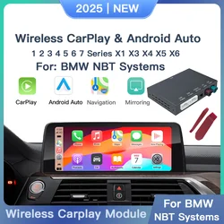 Wireless CarPlay Android Auto For BMW NBT 1 2 3 4 5 7 Series F20 F21 F23 F30 F31 F34 F35 F32 F33 F36 F10 F11 F07 Module