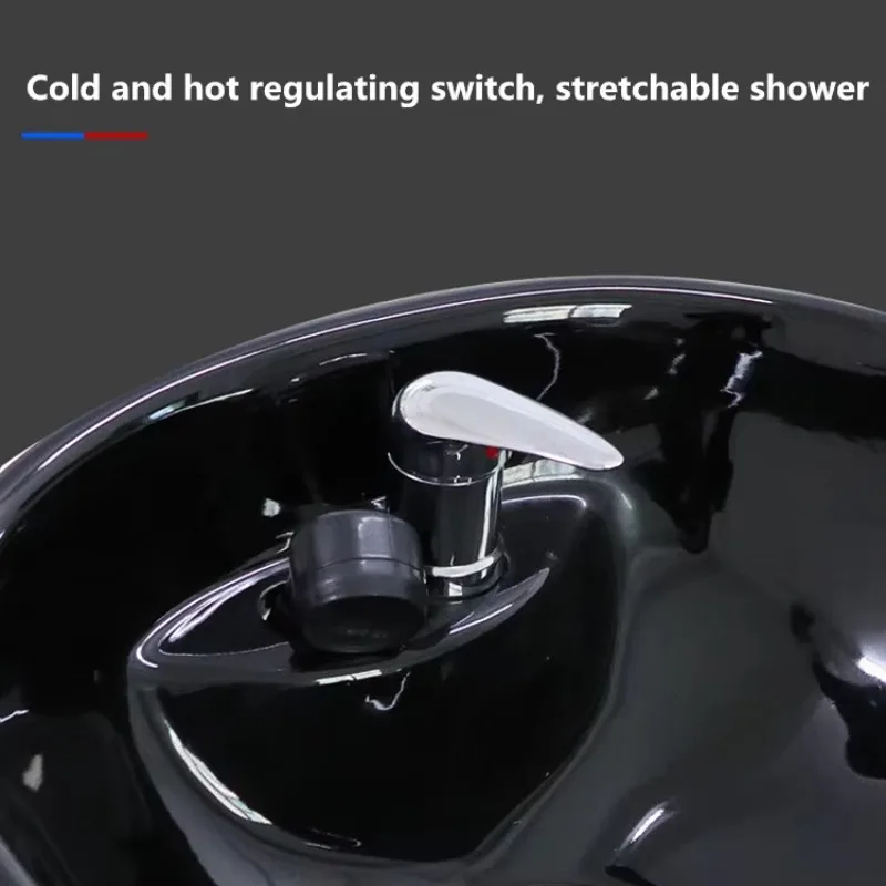 Professional Factory Hair Salon Shampoo Bed Beauty Salon Hair Wash Shampoo Bed Sitting Barber Shampoo Chair