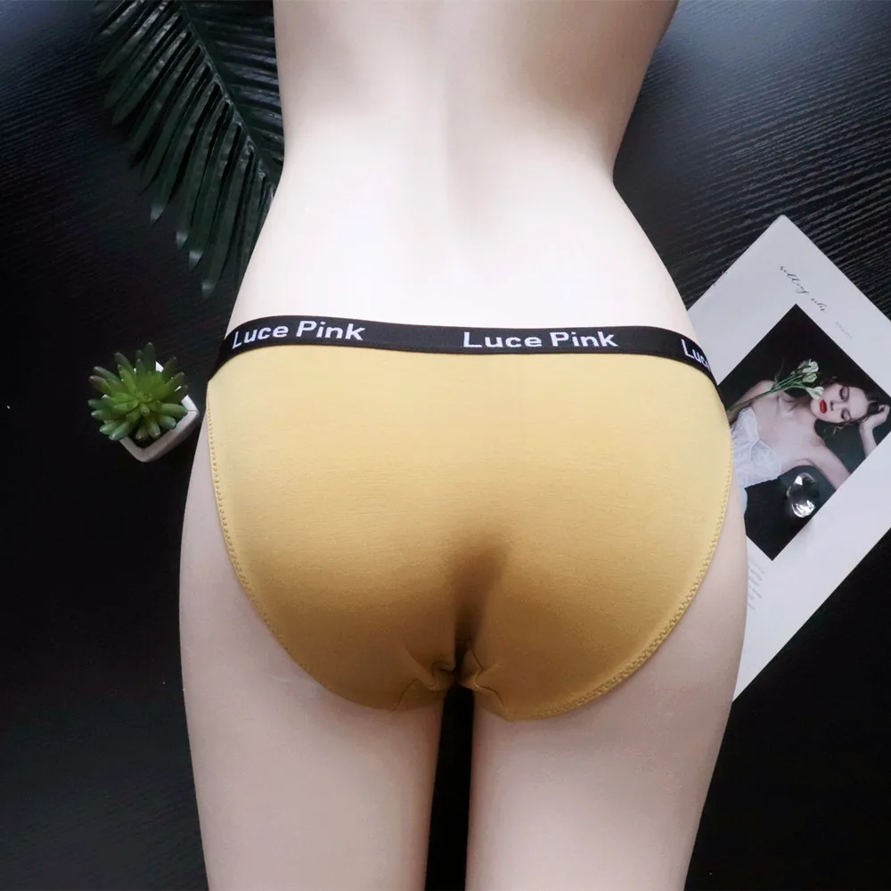 جديد مثير منخفضة الخصر المرأة سراويل مشروط الملابس الداخلية النسائية تنفس سراويل داخلية قطنية الفتيات الرياضة مثلث السراويل مثير الملابس الداخلية #4