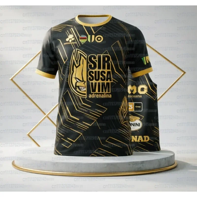 New Perugia Volleyball Shirt Sports T-shirt Breathable Fast Drying 3D Printed T-shirt Casual Street Parent Child Family Dressing
