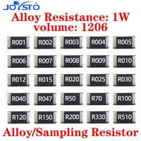 20PCS SMD Alloy Sampling Resistor 1206 1W 1% Detection Current High-Power Resistor 0.001R 1mR R001 R002 R005 0.005R 50MR