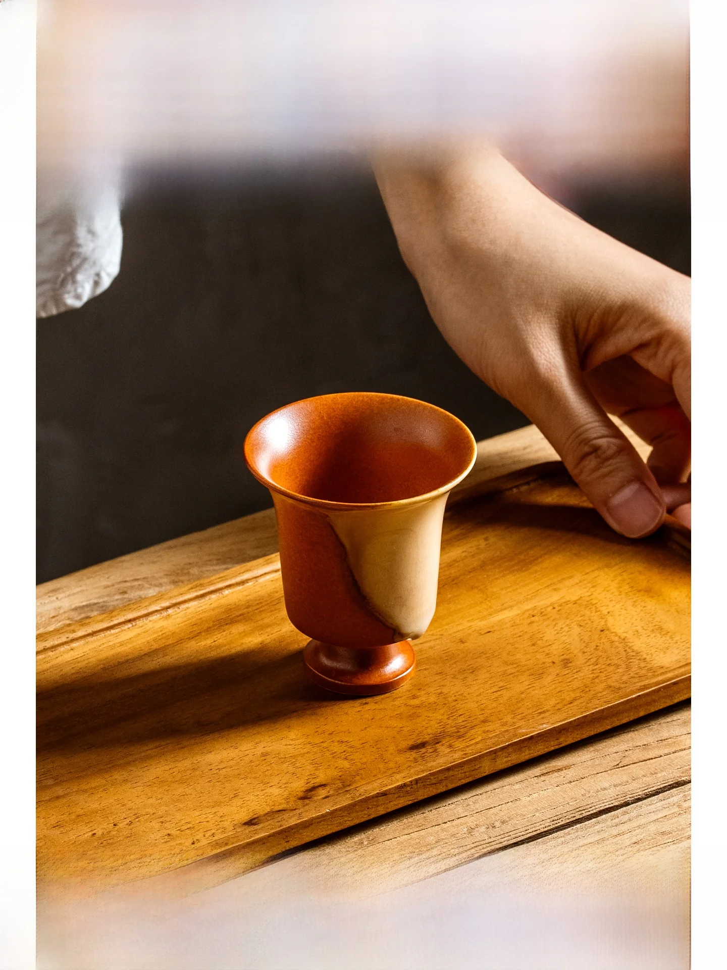 high-heeled-ceramic-owner-cup-tea-bowl-appreciation-single-cup-hand-poured-coffee-small-tasting-sharing-cup-rice-wine-white-w