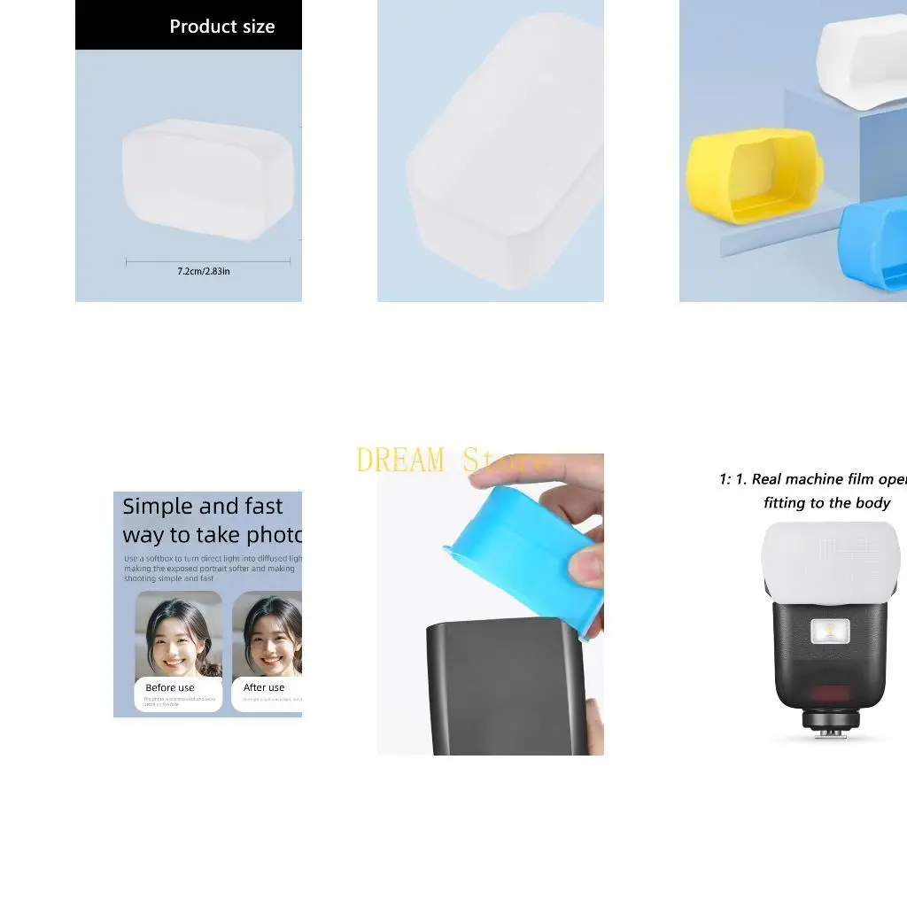 Крышка диффузора Flash Bounce Softbox для освещения фотографий V480, легкое крепление, лучшая распродажа