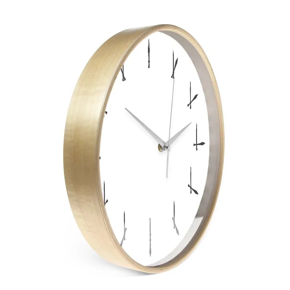 Clock Within Clocks Redundant Wall Clock Home Decor Wall Watch Minimalist Art Redundancy Silent Non Ticking Clock For Bedroom