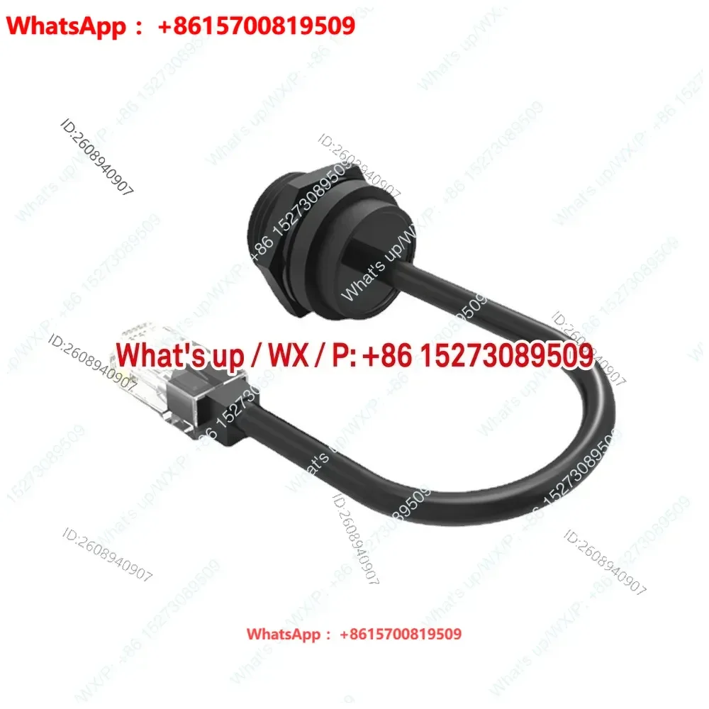Source M19 RJ45 signal waterproof connector, equipment automation communication waterproof connector