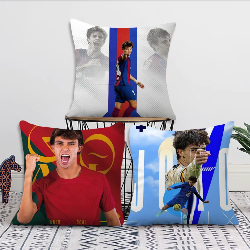 

Football J-Joao F-Felix Decoration Room Home Sofa living Office Car Nordic Simplicity Pillow Cover