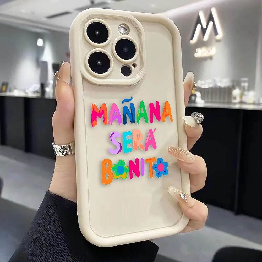 

k-Karol G Manana Sera b-Bonito Phone Case For iPhone Apple 17 AIR 16 16E 11 12 13 14 15 XR Plus Pro Max Case Shockproof Cover