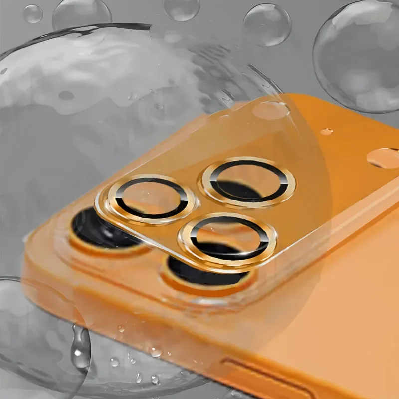 1-3Set de película protectora de pantalla de cámara resistente Ultra HD para IPhone 17 Pro Max 17Pro, accesorios de cubierta de anillo de lente de Metal de vidrio templado