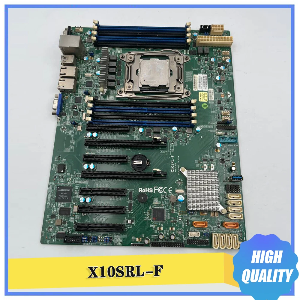 X10SRL-F Single-Way Server Motherboard E5-1600/2600 V3/V4 Family LGA2011 DDR4 ECC