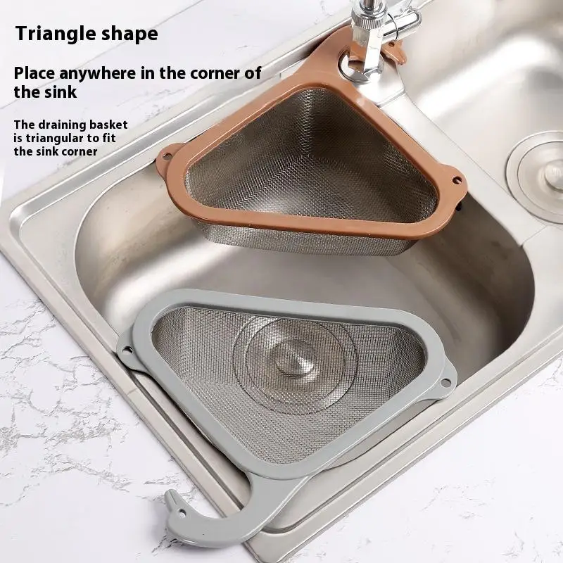 

1Pc Kitchen Sink Filter Rack Tool Sink Drain Basket Kitchen Residue Filtration Drain Rack Food Vegetable Drainage Filter