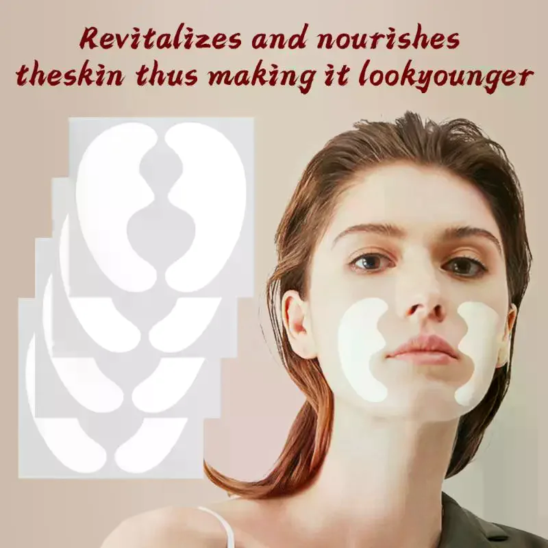 1/5/8/10/20 Sheets Moisturizing And Hydrating Hydrocolloid Nasolabial Patch For Lifting And Firming Facial Skin,