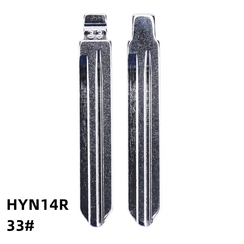 

OEM 5 шт. 33 # HYN14R, металлическая заготовка, необработанная искусственная кожа для Hyundai Sonata NF для Keydiy KD Xhorse VVDI JMD