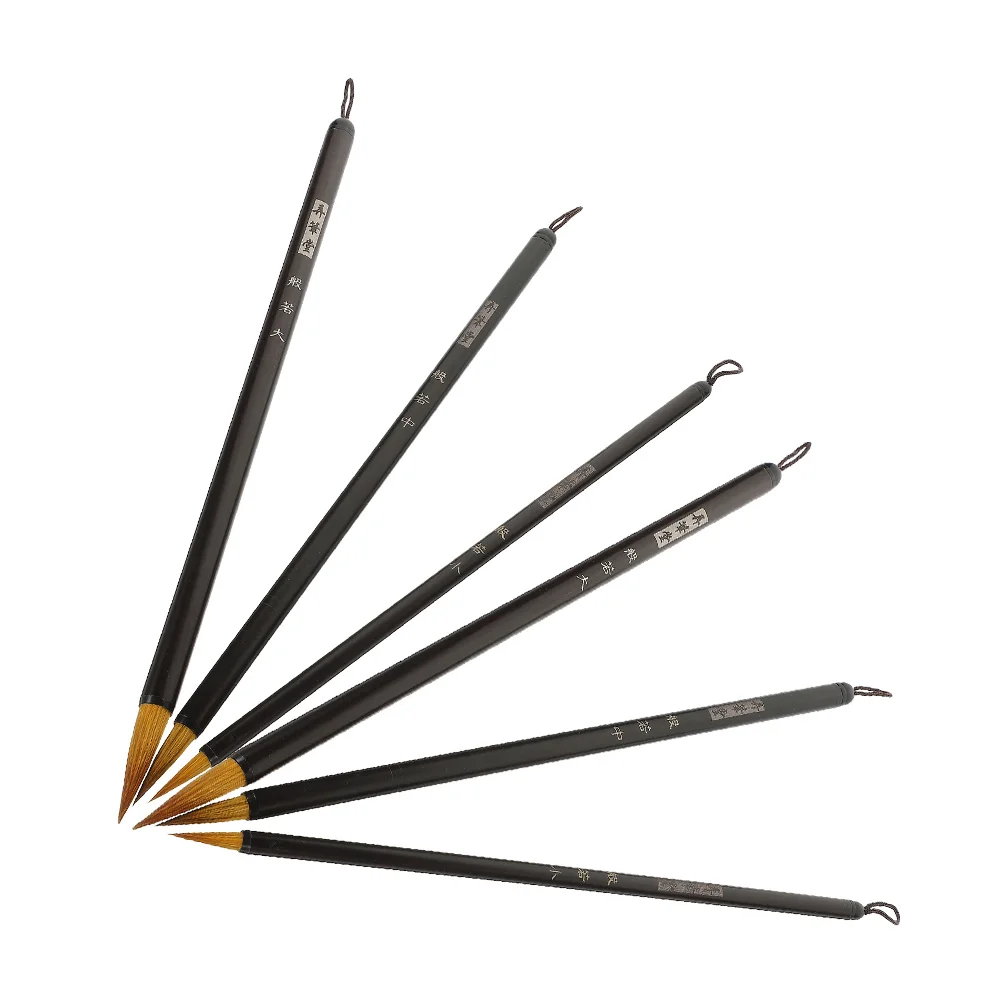 Calligraphy Writing Brush Langhao Small Regular Script Chinese Pens for Beginners Convenient Painting