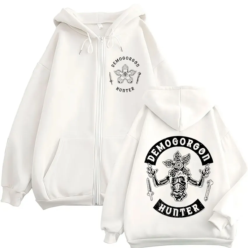 إدي مونسون ديموجورجون هنتر أكلة لحوم البشر زهرة سستة هوديس الرجال النساء الملابس موضة زمم قمصان سويت شيرت بقلنسوة جاكيتات #2