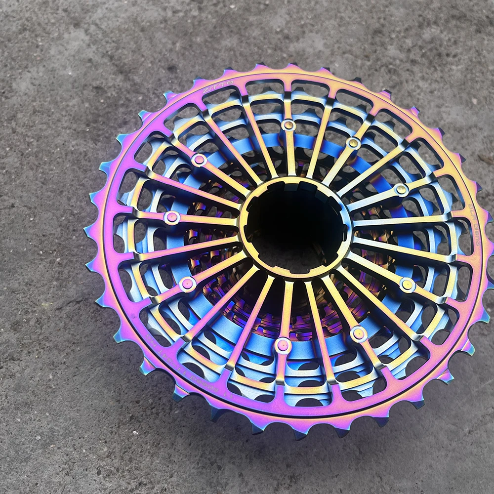 ZTTO Ultralight 11 Speed 12 Speed Road Bike Cassette Rainbow 11s