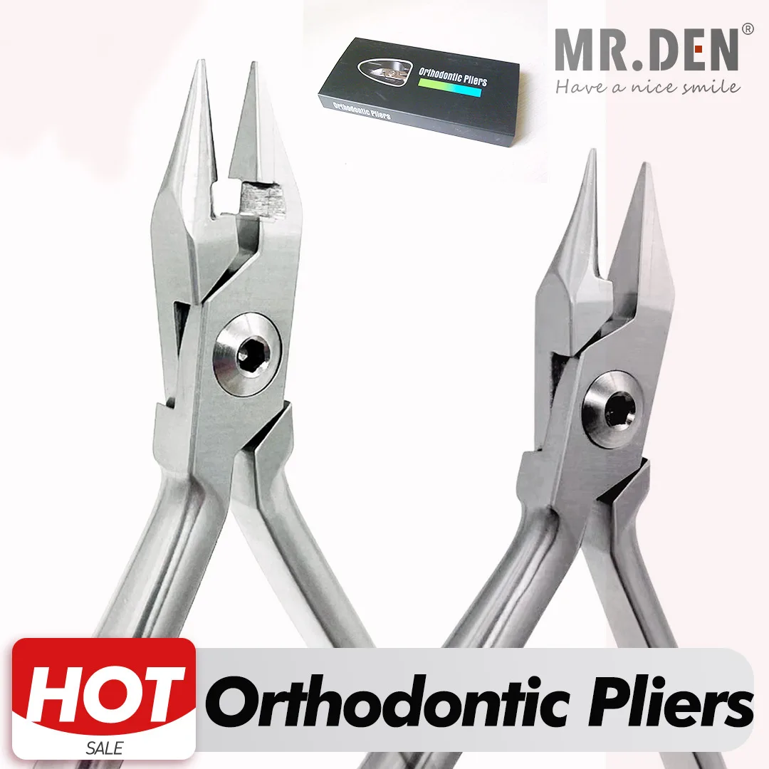 A Quality Dental Orthodontic Pliers 45° Light Wire Cutter 45 Degree Dental Cutting Plier Ortho Ligature Cutter Dentist Tools