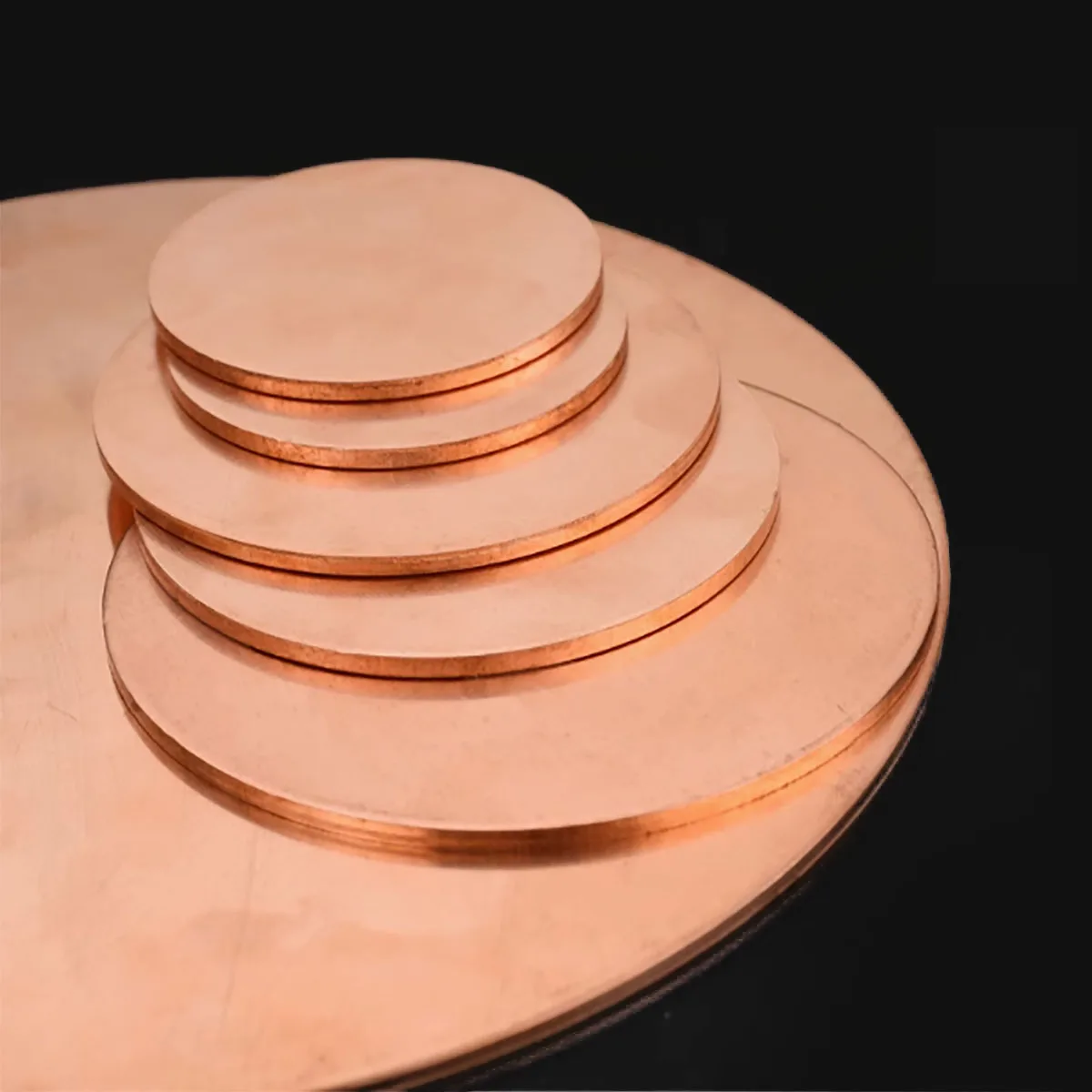 T2 Copper Plate Pure Copper Round Plate T2 Purple Copper Plate