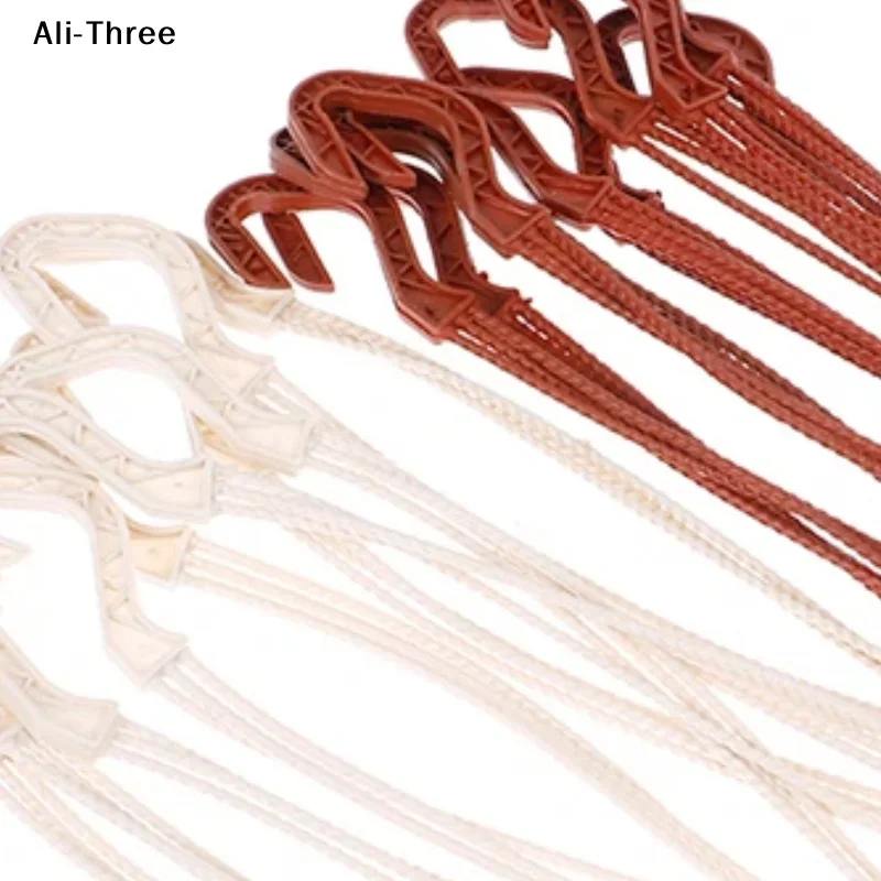 10Pcs 36cm Plant Hanger Hook Flower Pots Hanging Basin Garden Basket Hanging Chains