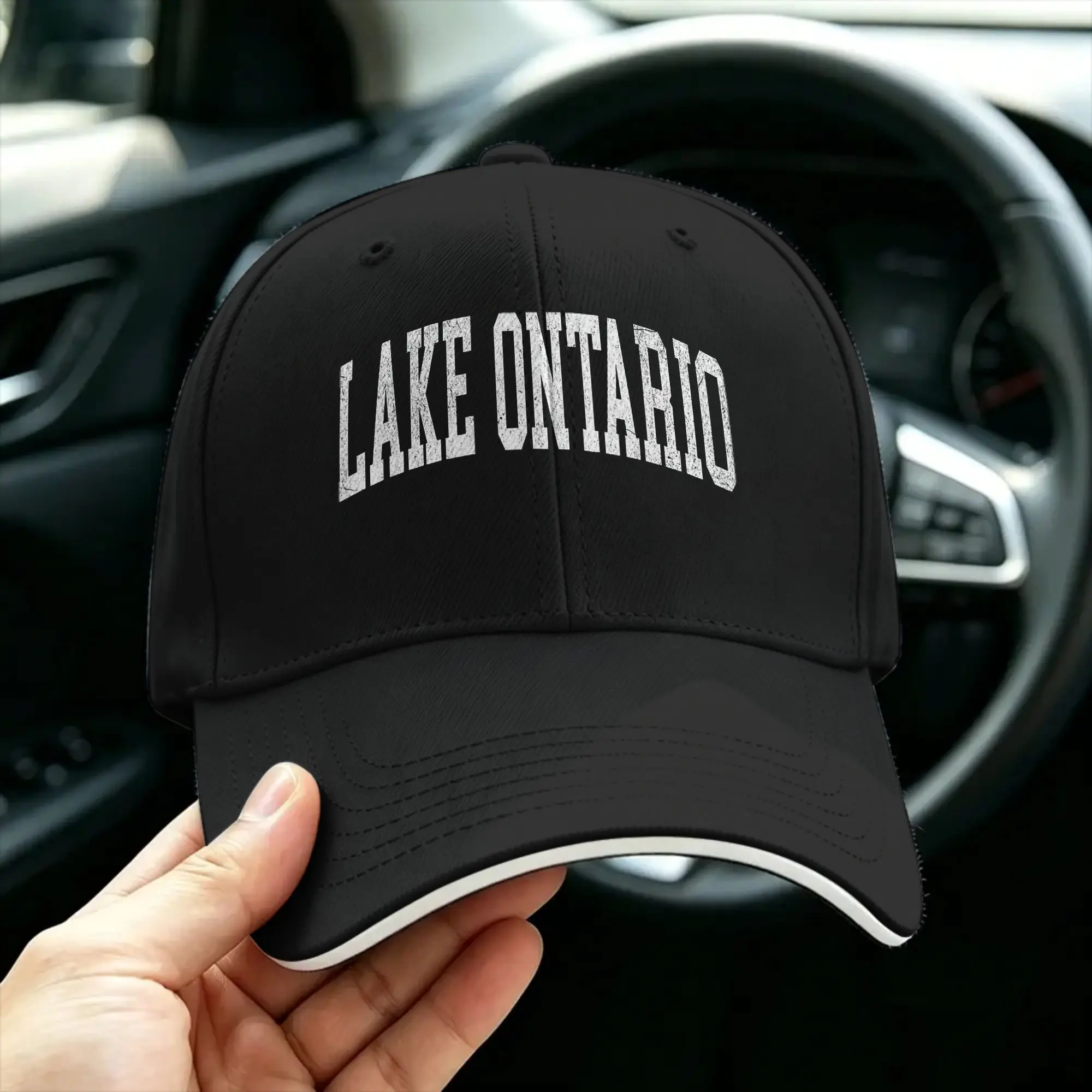 Lake Ontario Canada Baseball Cap Funny Political Men Women Custom Logo Trucker Hat Summer  Fishing Hot Sale Baseball Caps