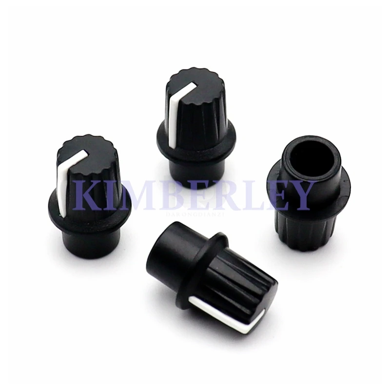 20PCS 13 X 19MM Plastic Step Knob Cap Code Switch Adjustment Cap Potentiometer Knob Cap Speed Cap