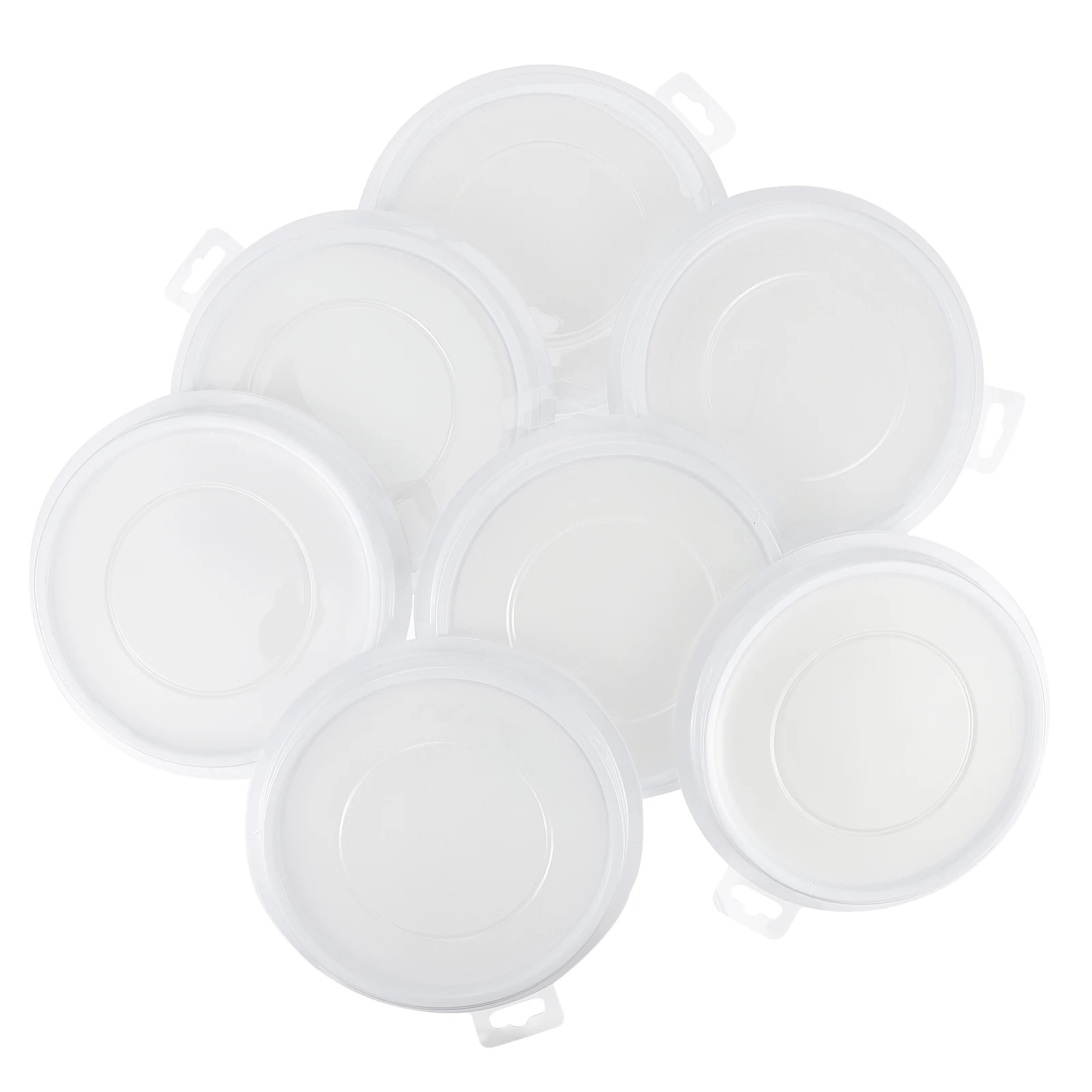 

10pcs Blank Kids Graffiti Ink Pads for Finger Painting Kids Graffiti High Density Plastic Stamp Pads No Color Supplies