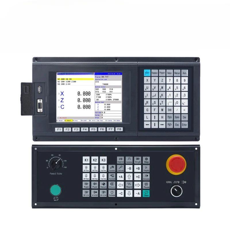 

4-axis CNC milling controller with ATC + PLC as the fanuc CNC system CNC 4-axis controller