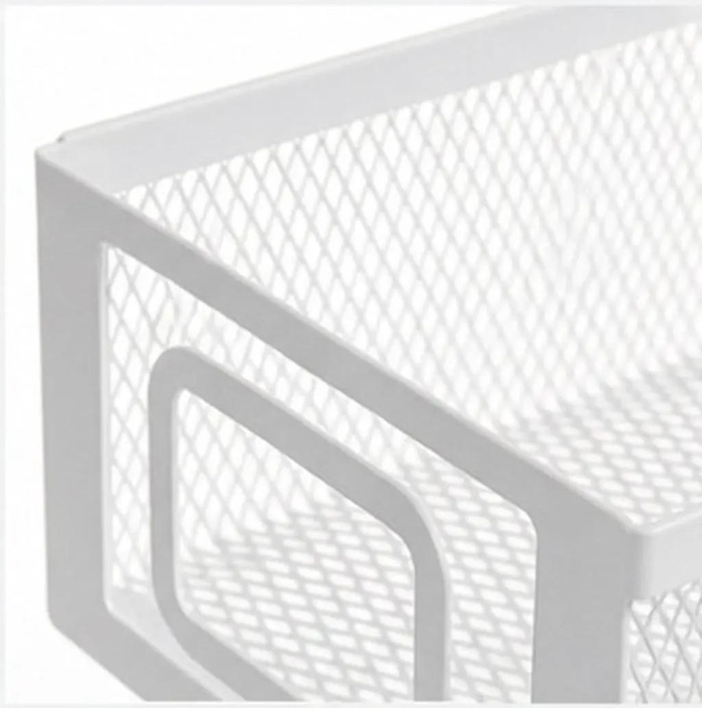 Under Desk Cable Management Tray Metal Wire Organizer Mesh Grid Design Load Bearing Desk Wire Organizer Cable Storage Rack
