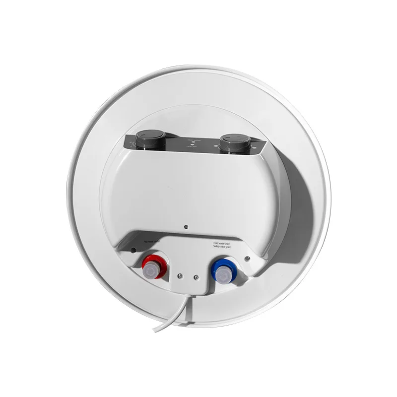 80 liter vertical water heater European water storage drum double knob household 1500W energy saving