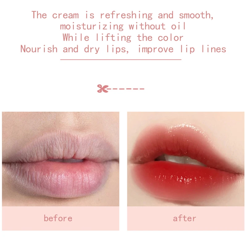 Lippenbalsem Anti Duizeligheid Lippenstift Hydraterende Anti Droge Lippenstift Anti-Kraken Lippenbalsem Gekleurde Lip Make-Up Lipverzorging Cosmetica