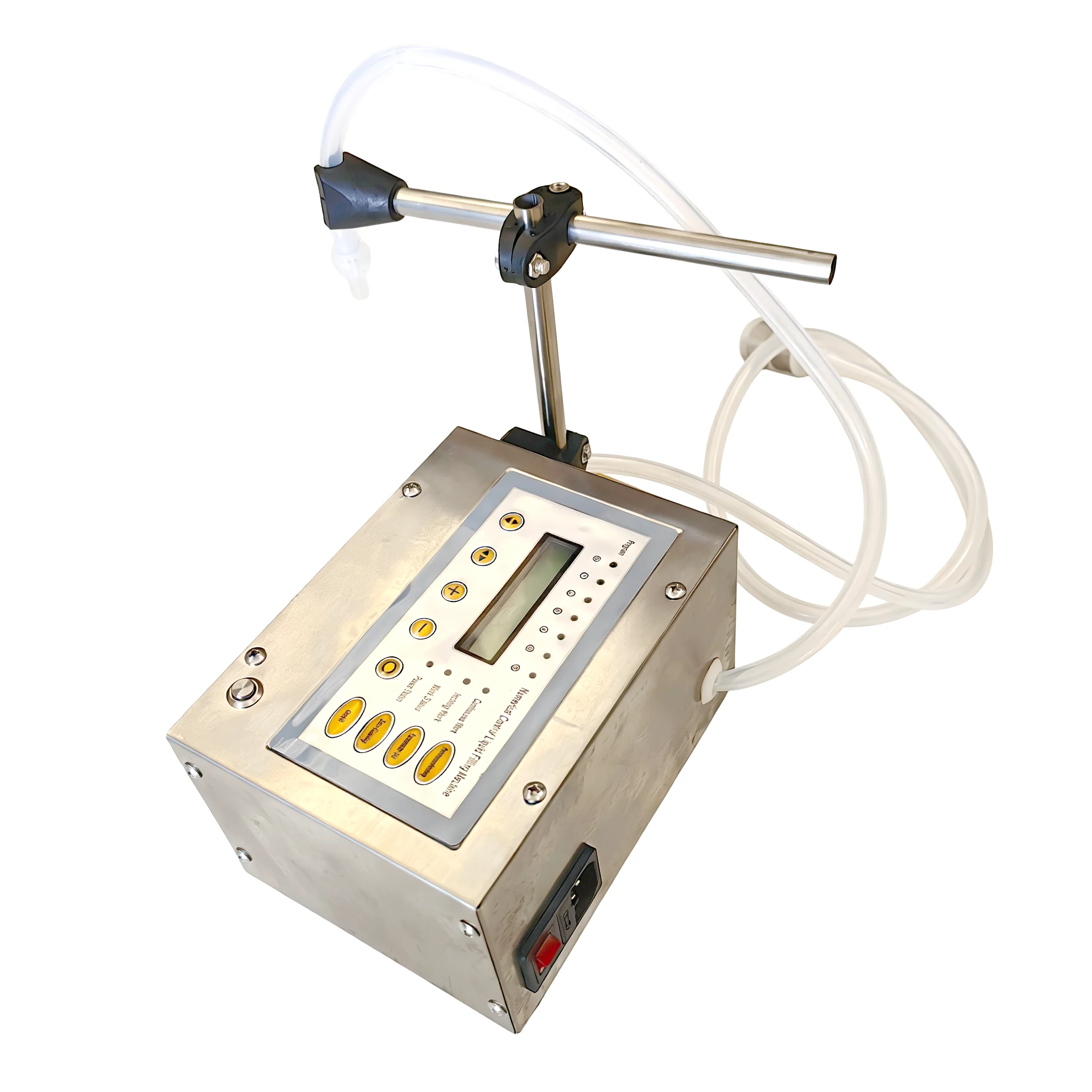 

【Best】5000ml Filling Machine Diaphragm Pump Liquid Water Filler Juice Sauce Milk Perfume Automatic Small Quantitative