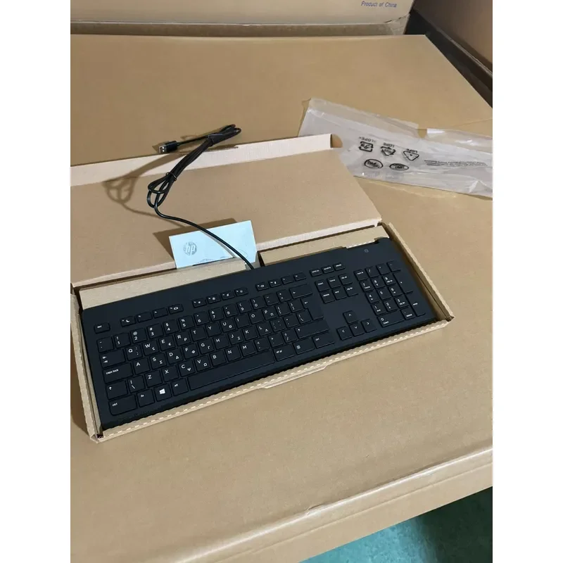 for HP TPC-S0 100% New Wired USB Keyboard with Steel Plate Heavy Duty