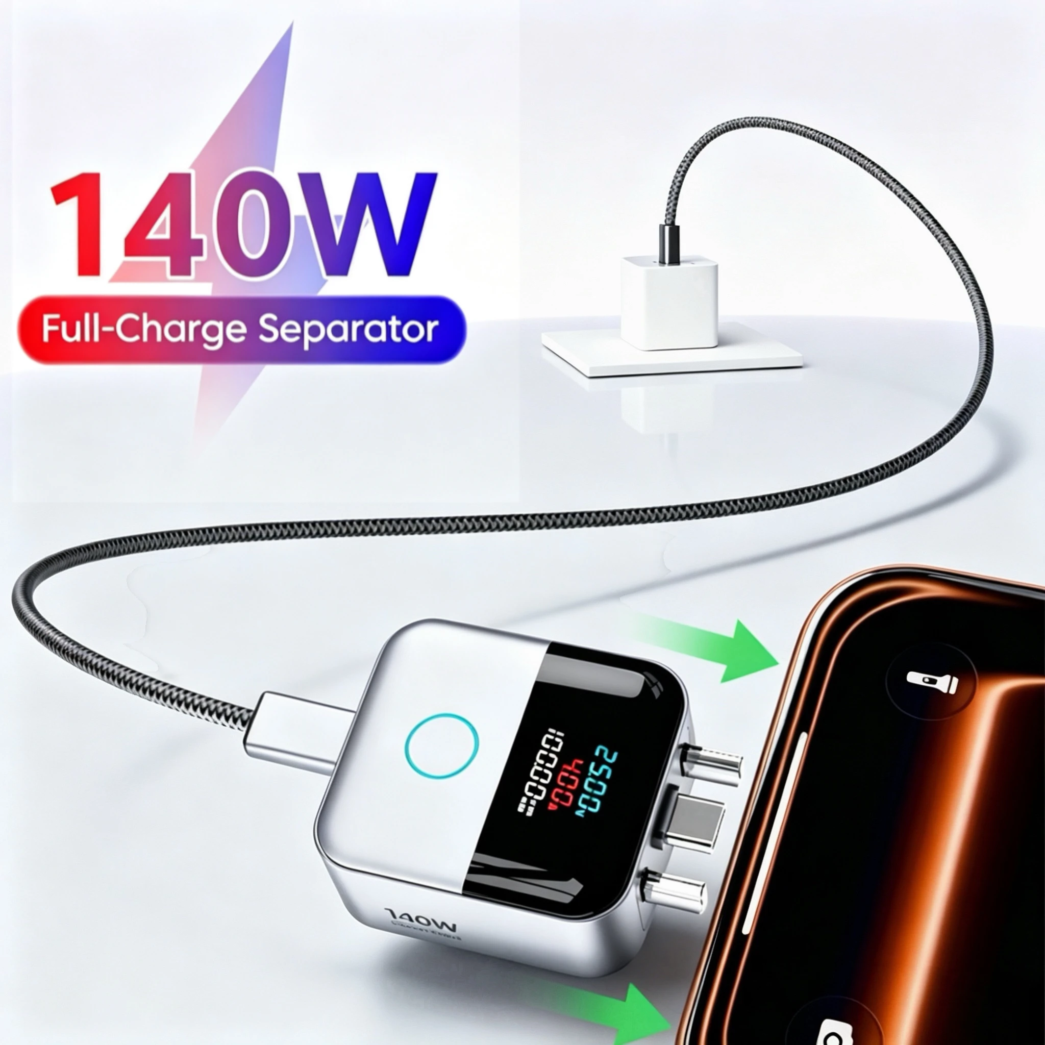 separador-inteligente-de-carga-completa-140w-com-display-digital-protecao-da-saude-da-bateria-protecao-contra-sobrecarga-e-adaptador-com-desligamento-automatico