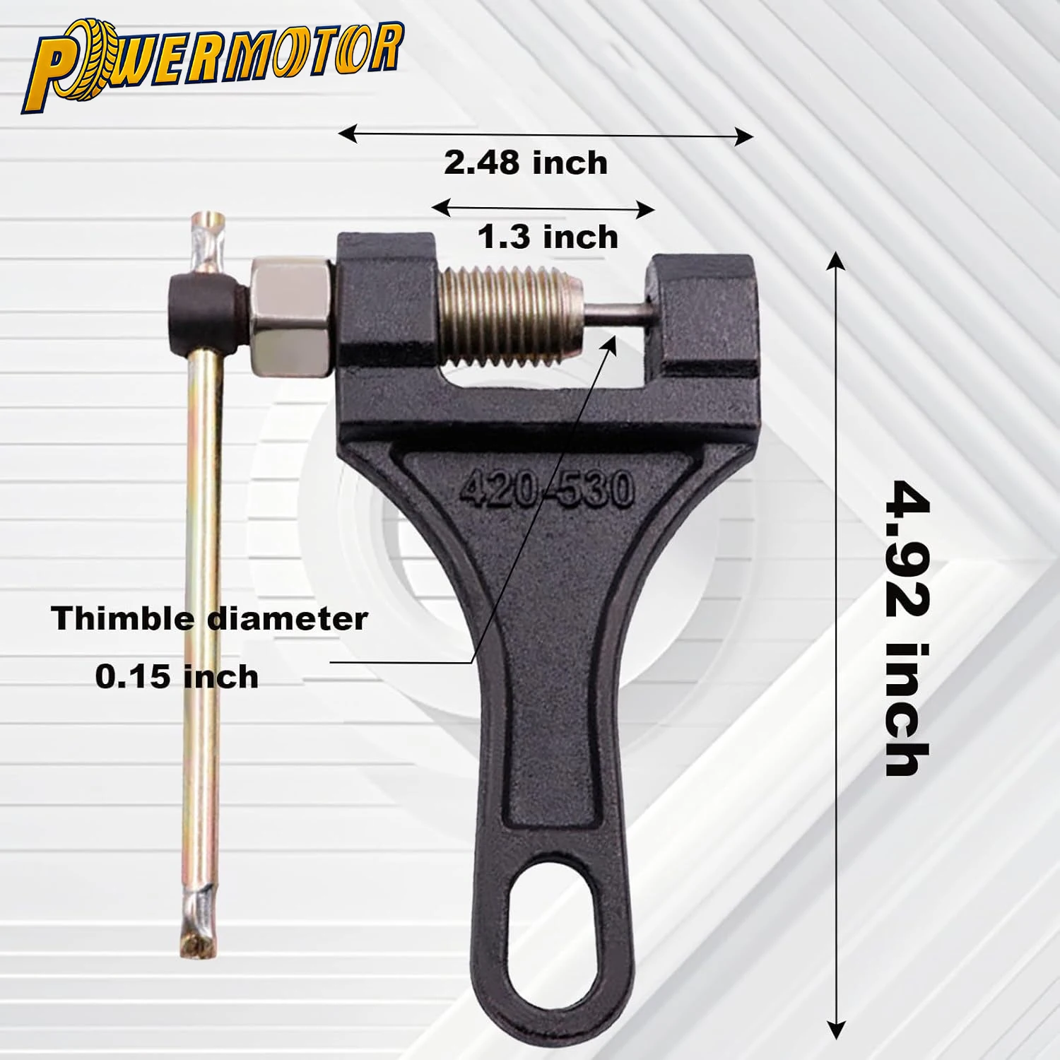 

420-530 Motorcycle Chain Link Removal Chain Breaker Separator Cutter Repair Riveting Tools For Scooters Motocross Bike ATV Quad