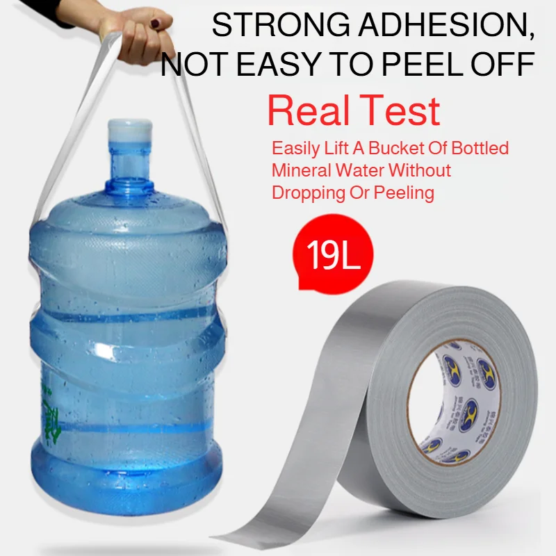 Silver Foil Tape, Waterproof Heat Resistant Strong Adhesive for Home Repair, Duct & Surface Patching
