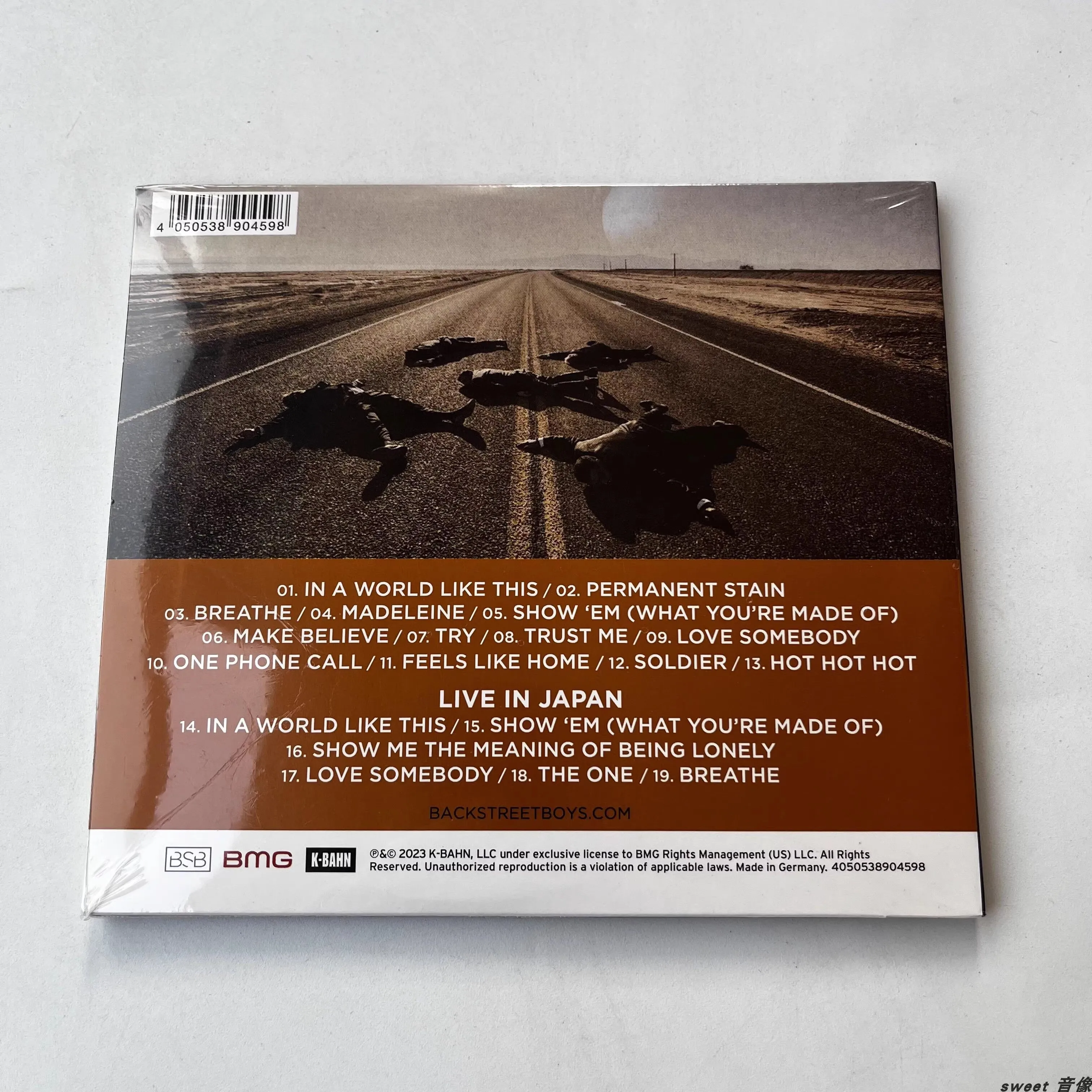 

Classic Backstreet Boys Music CD In A World Like This Album Compact Disc Cosplay Soundtracks Box Walkman Car CD Collection Gifts