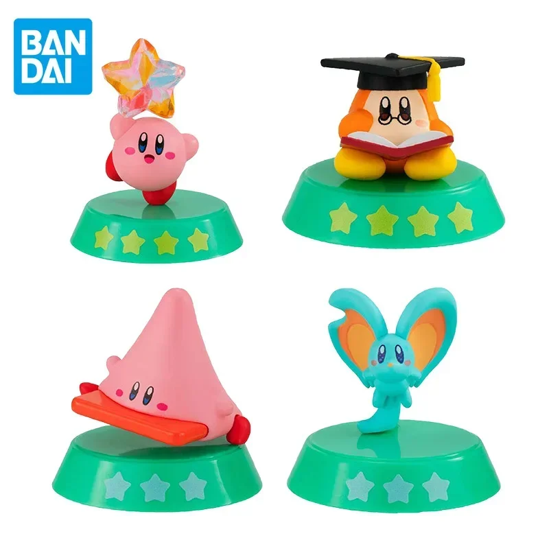 BANDAI Genuine Gashapon Kirby Anime Figure Kirby Elfilin Waddle Dee Discovery 2 Action Figure Toys For Kids Christmas Gift