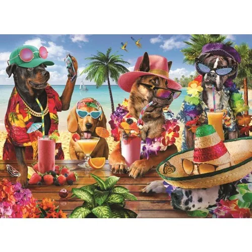 Anatolian Puzzle Tropical Party 1000 Piece Jigsaw Puzzle