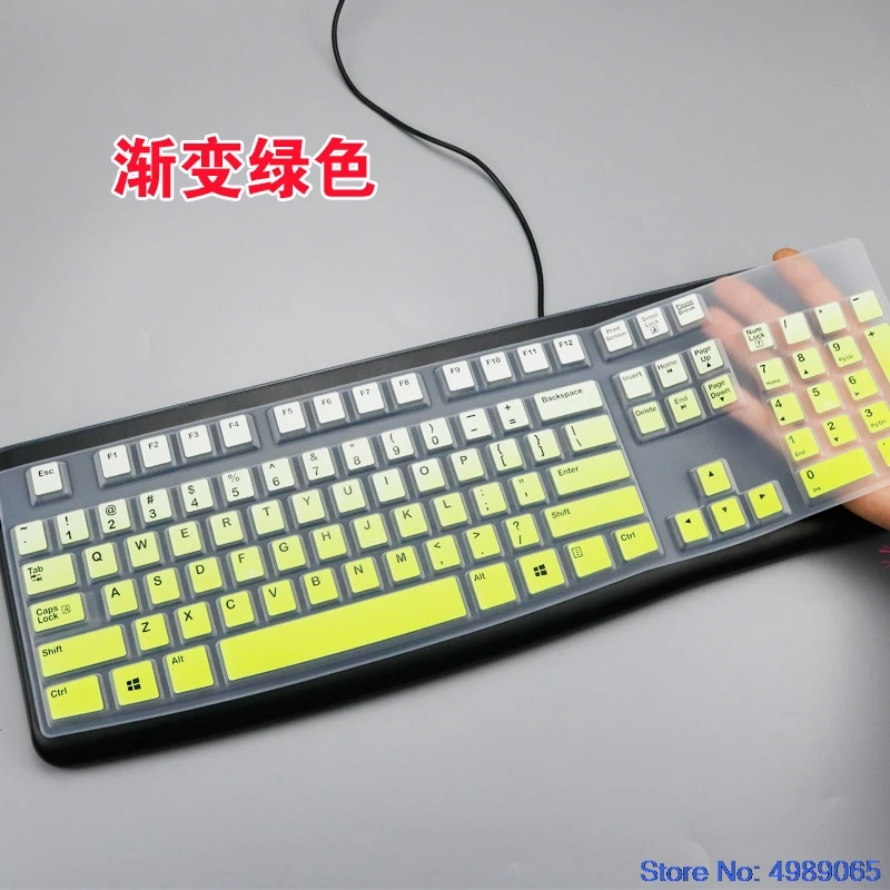 

Силиконовая пленка-чехол от пыли для Logitech MK120 K120 MK K 120, пылезащитный чехол для механической беспроводной настольной клавиатуры, защитный чехол